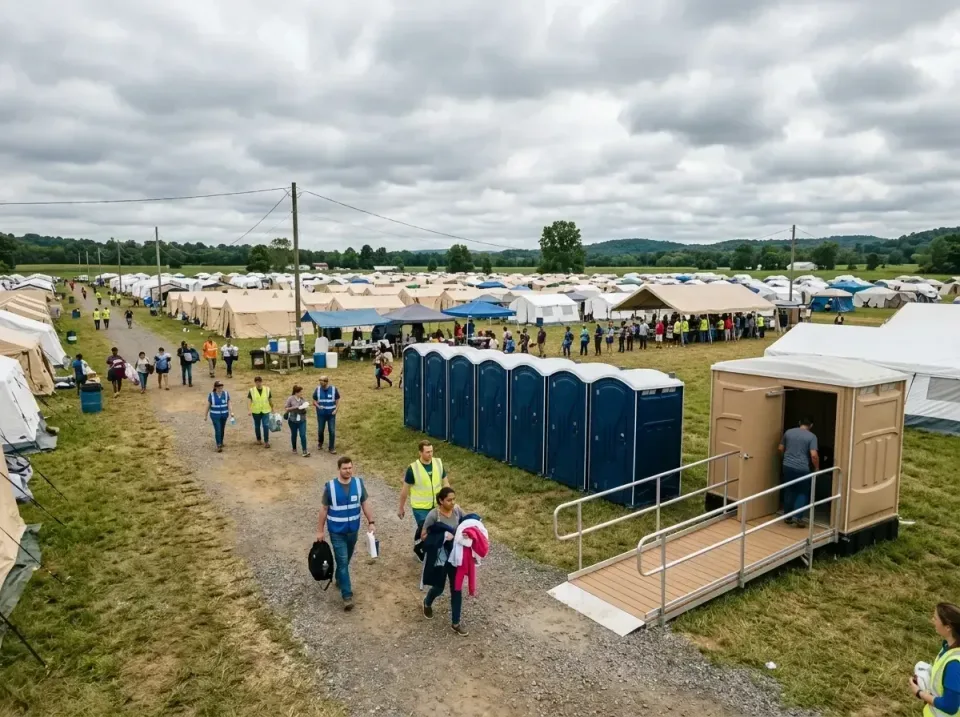 disaster-relief-camp-restrooms-010 — frequently asked questions, Dumpster & Portable Bathrooms Rental in Oakbrook Terrace, IL